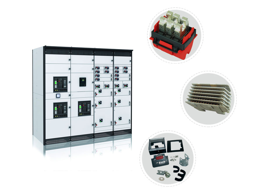 What are the accessories for low voltage switchgear?